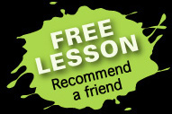 Free lessons when you recommend friends