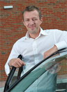 Lincoln driving instructor Martin Wake