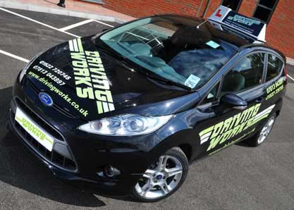 Driving lessons in Sleaford, Gainsborough, Newark and Lincoln with Driving Works school of motoring
