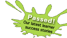 Passed! Our latest learner success stories